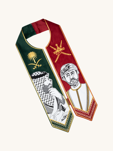 Saudi Arabia and Oman scarf