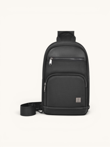 WIWU Hali Crossbody Chest Bag - Black