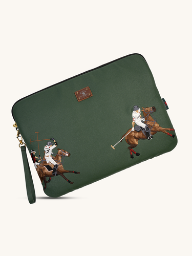 Polo pouch green