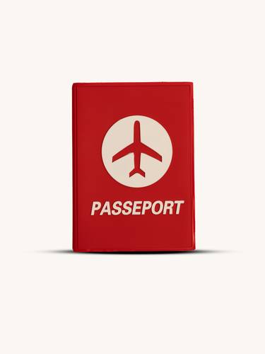 Passport cover red
