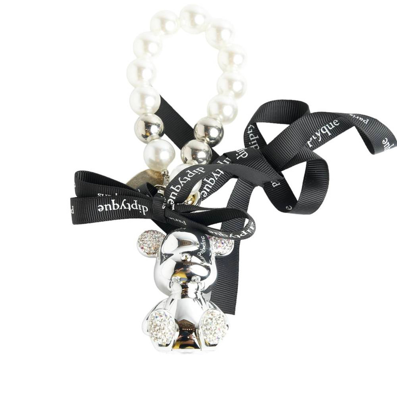 Black bow knot key chain 1