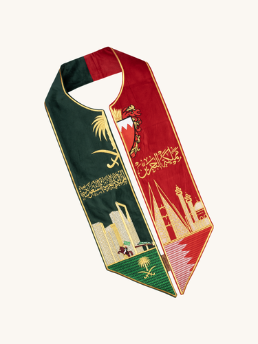 Saudi and Bahrain Triangular Scarf