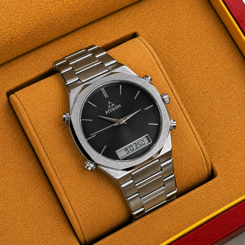  Fitron Aureal Blue Watch