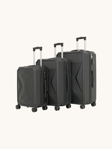 Levelo ABS Set of 3 Travel Luggage