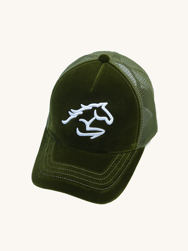 Horse Cap Green