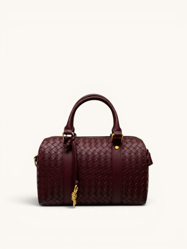 Woven Luxe Boston Bag-20cm