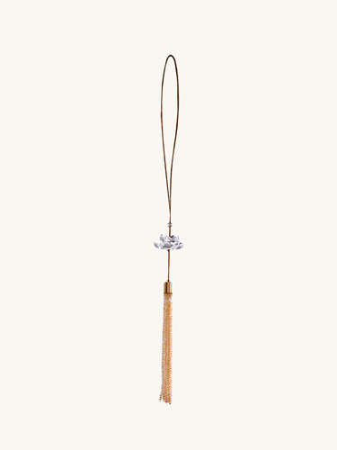 Lotus Crystal Car Charm