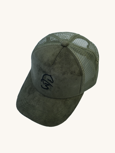 F3 VELVET CAP - MOSS GREEN