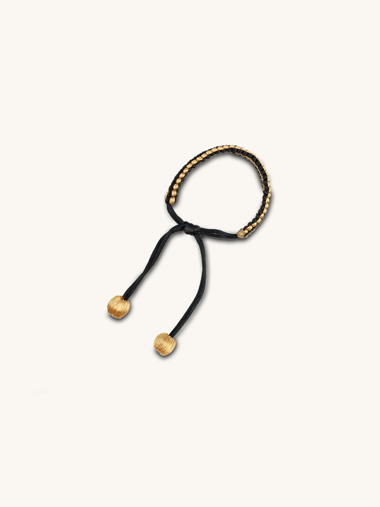 Gilded onyx handband