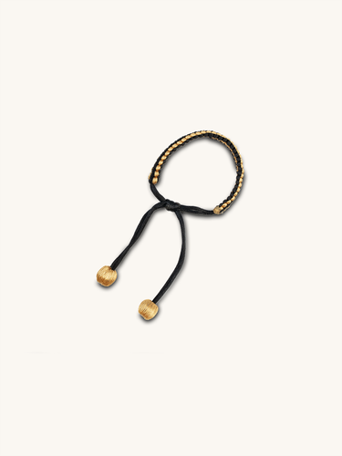 Gilded onyx handband