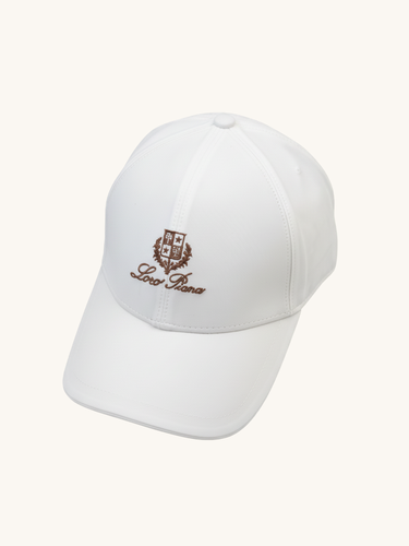 Loro Piana Cap - White