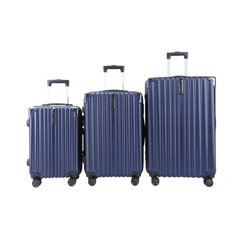 Levelo RoamTrio ABS 3 Set Luggage- dark blue