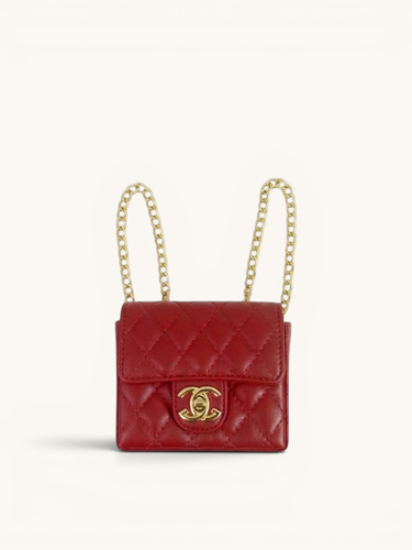 Chain Quilted Mini Flap Bag
