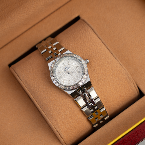 FITRON Silver Sparkle Watch