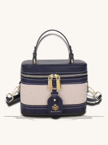 Box design ladies shoulder bag