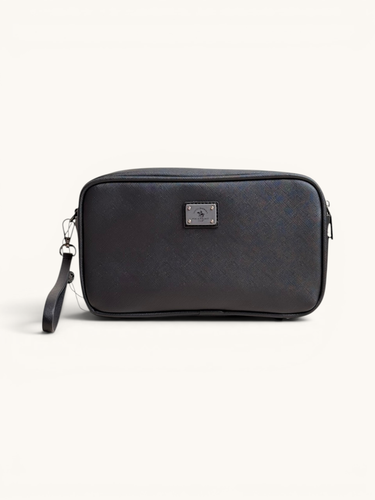 Polo Finger Lock Handbag – Black