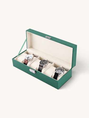 Green Lion Elegant Watch Box 6 Slots