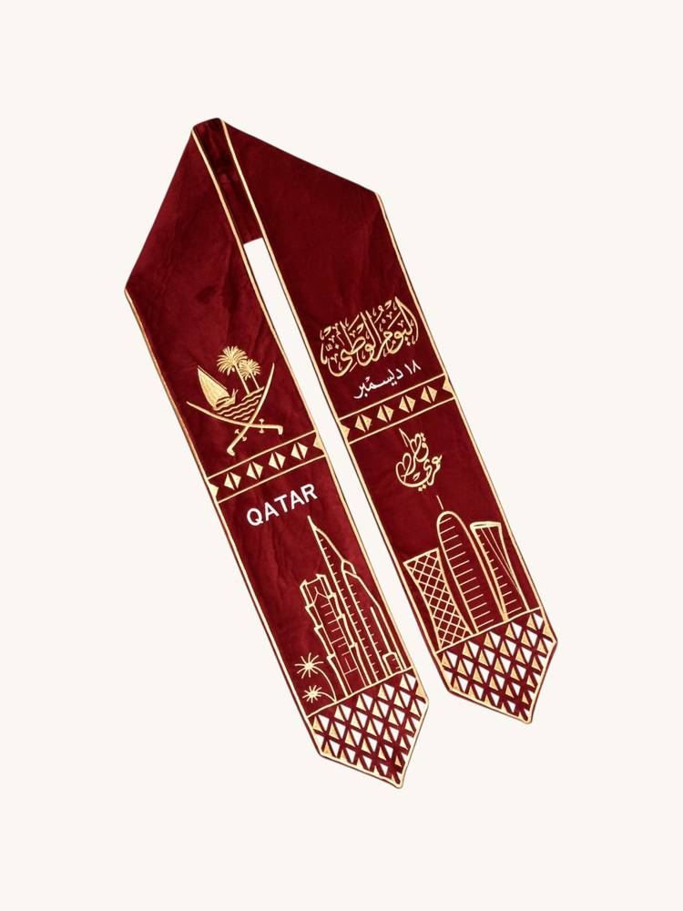 Qatar royal scarf 