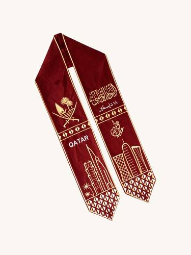 Qatar royal scarf 