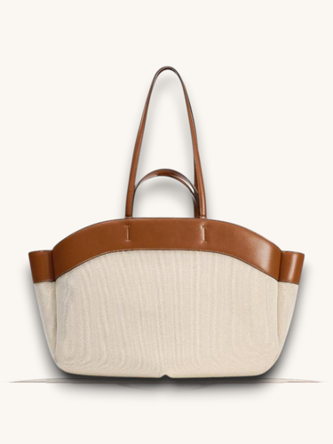 CONTRAST SHOPPER BAG