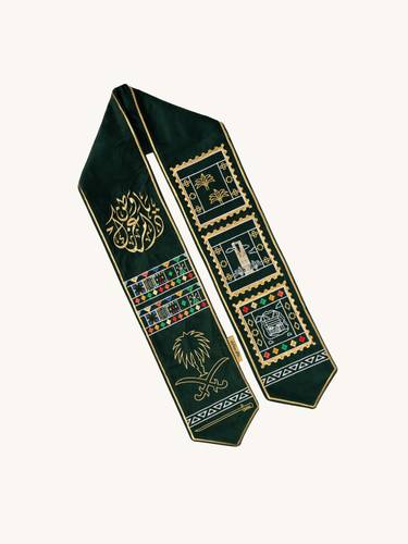 KIDS SCARF GREEN  