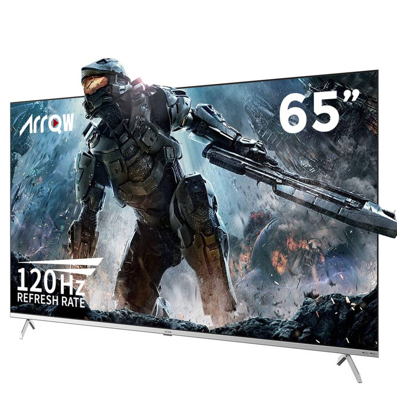 تلفزيون أركيو 65 بوصة 4K UHD بدون إطار تلفزيون جوجل | RO-65LCS120