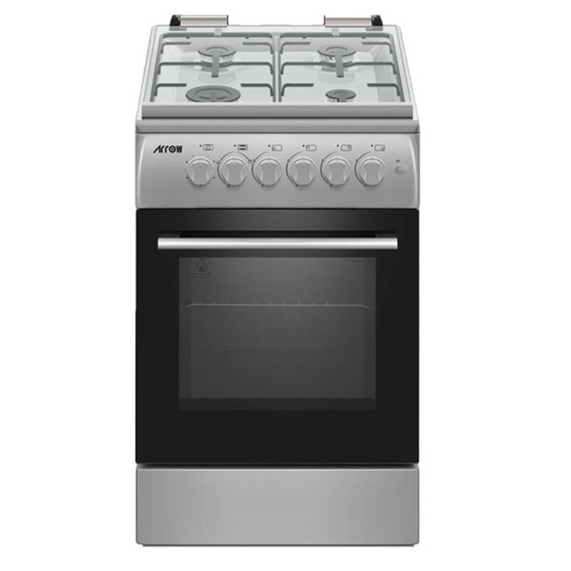 ARROW 50x60 Gas Free Standing Oven – 4 Burners | RO-5060GSKS