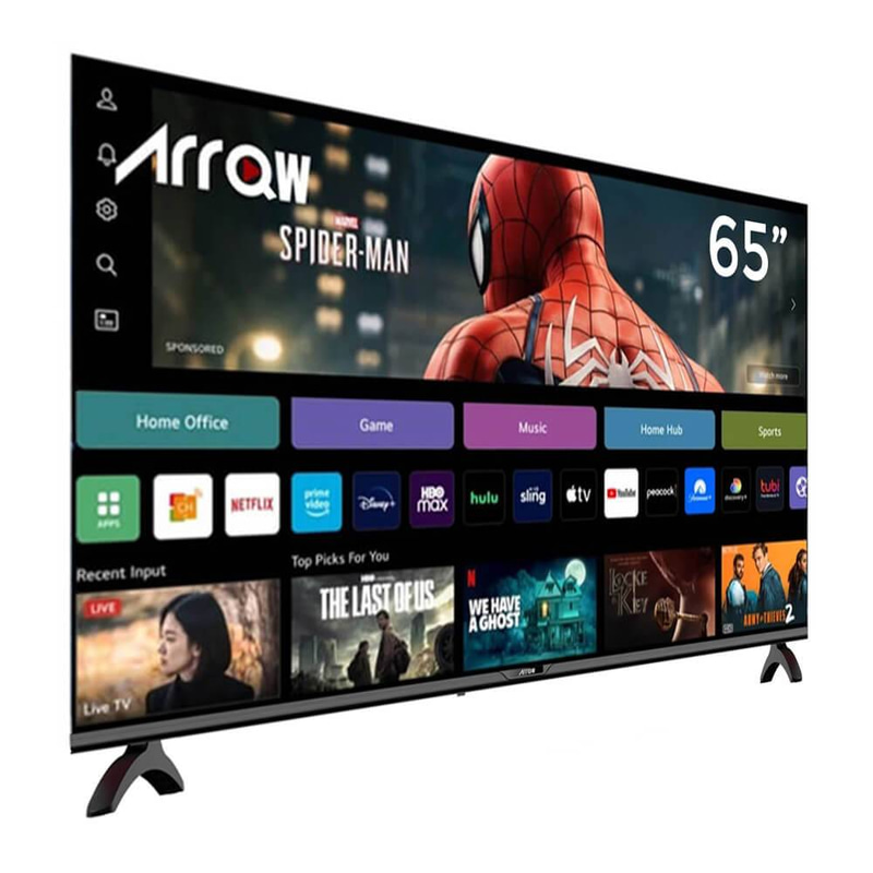 تلفزيون ذكي أركيو 65 بوصة – دقة 4K UHD، نظام ويب أو أس | RO-65LPW