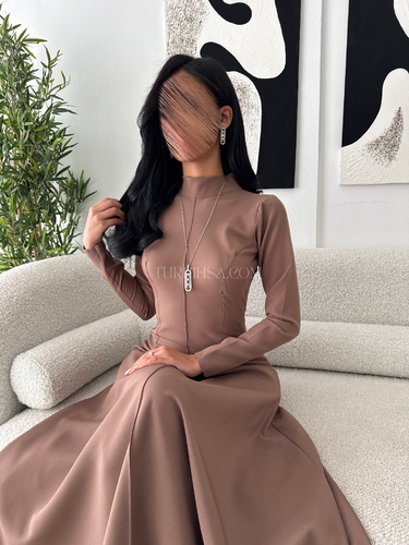 فستان أنيق موكا موس 0241