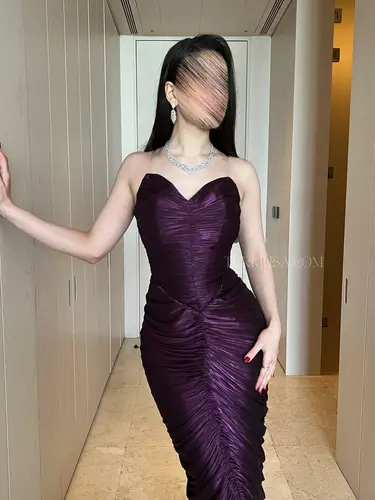 فستان ناعم أنيق 0434 