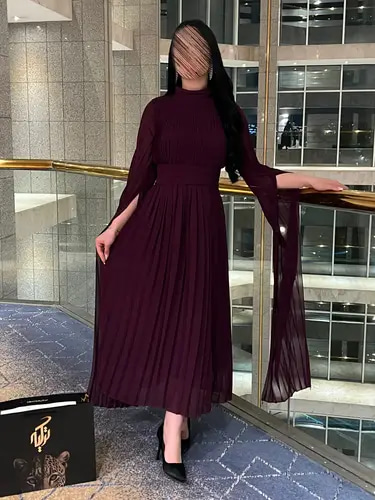 فستان ناعم بـلـيـسـيـه 0379