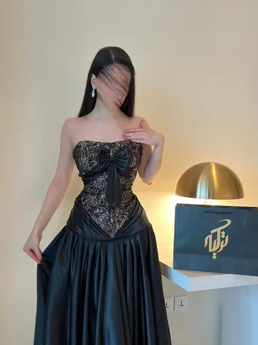 فستان فيونكه انيق  0422