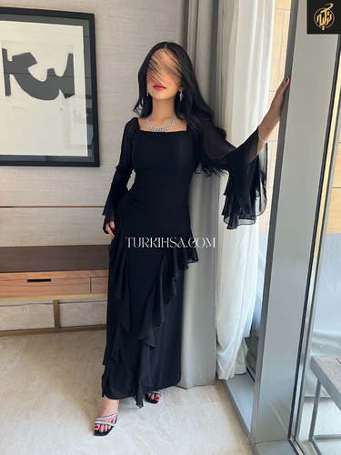 فستان ناعم شيفون 0158