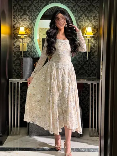 فستان أنيق مورد 0332