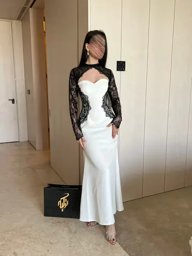 فستان نأعم سهرة دانتيل 0460