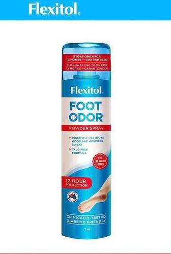 Flexitol معطر للقدم بودرة 210 مل