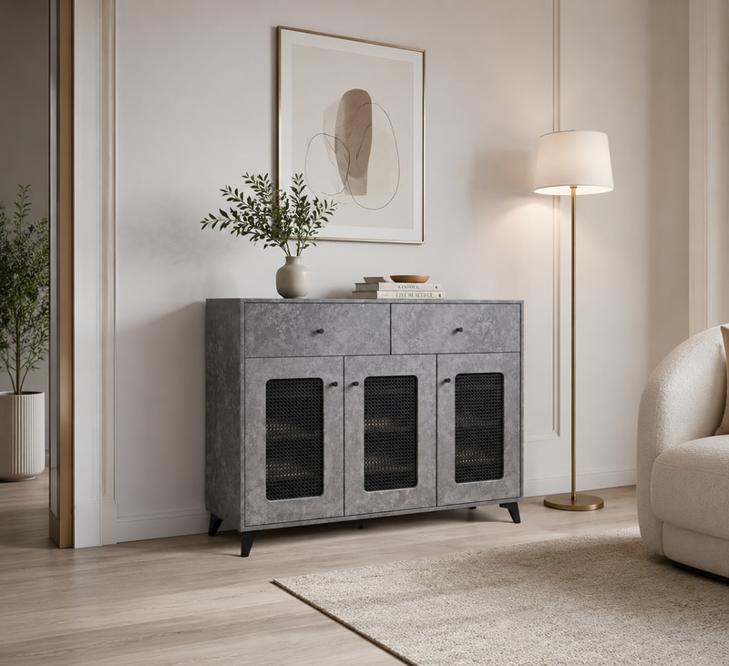 دولاب متعدد الاغراض 120 سم SC-31 GREY