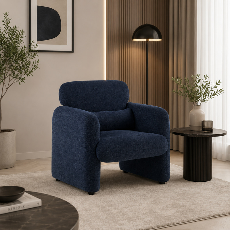 كرسي كنب مفرد SF-508 BLUE