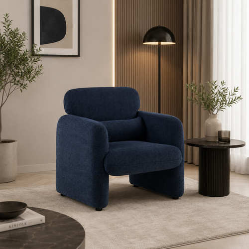 كرسي كنب مفرد SF-508 BLUE