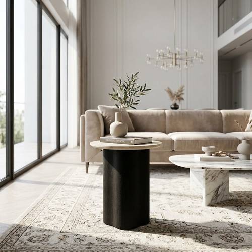 طاولة خدمة مفردة عملية (55*45 سم)
