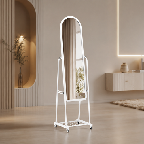 مراية ستاند M02 WHITE