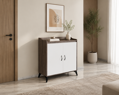 دولاب متعدد الاغراض 80سم SC-250 B.WHITE