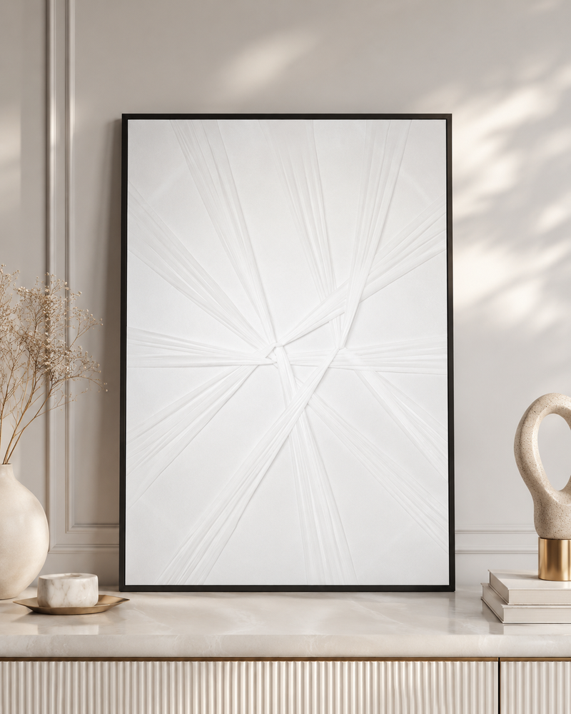 لوحات جدارية اطار اسود 80*120 SHW-422