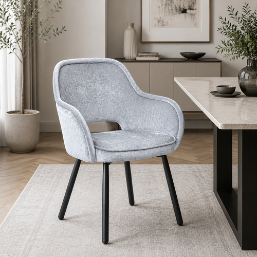 كرسي قماش A-12 LIGHT GREY