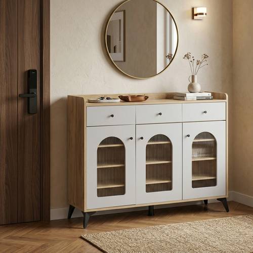 دولاب متعدد الأغراض بتصميم عصري، مقاس 120×35×95 سم