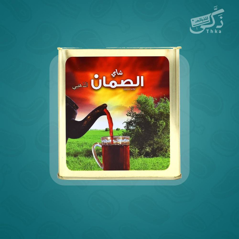 شاي الصمان سيلاني أوراق كاملة علبة معدن - 360 جرام