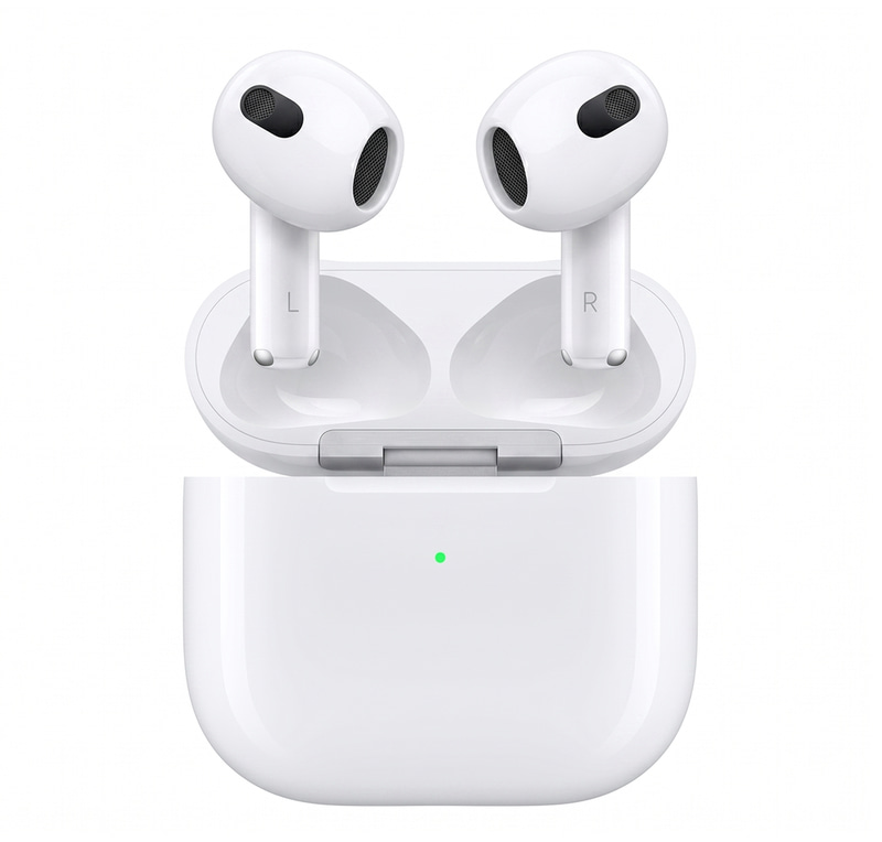 سماعات AirPods 4 بدون خاصية العزل