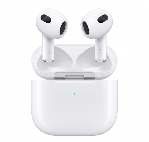 سماعات AirPods 4 بدون خاصية العزل