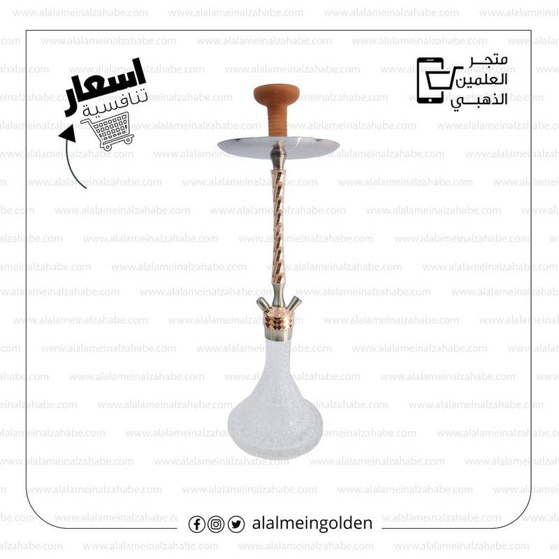 شيشة الزعيم كريستال ZAEEM-105