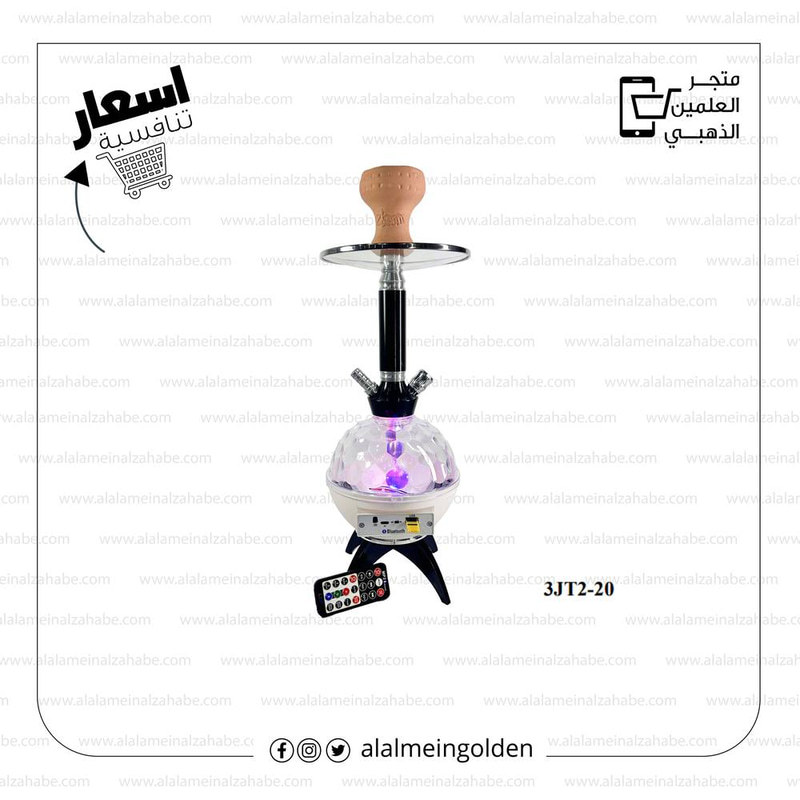شيشة الزعيم اكرليك اضاءة 3JT2-20